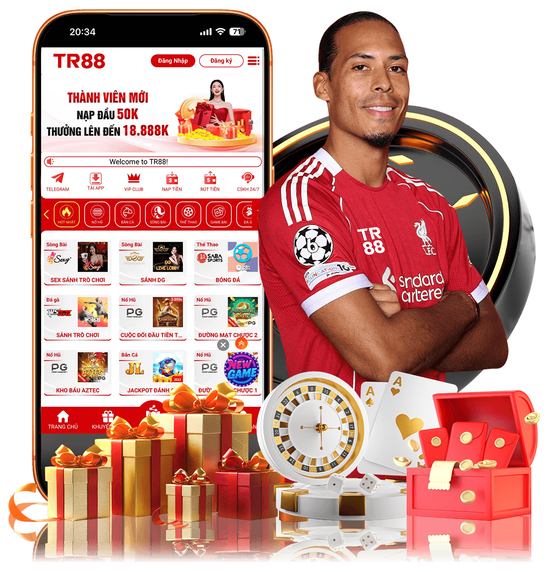 Tải app tr88